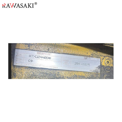 Original de l'Assy 391-1075 de moteur de  C9 d'excavatrice pour